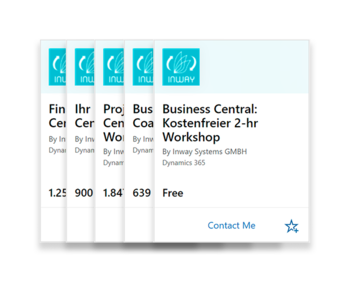 Hilfe bei der Selbstimplementierung von Business Central - Consulting Services von Inway