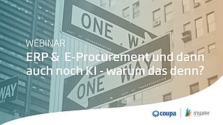 Webinar: ERP, E-Procurement und dann auch noch KI?