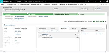 Microsoft Dynamics 365 Sales: Angebot einholen