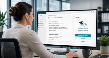 Freigabeprozess bei KI-Agenten im Einkauf mit Microsoft Dynamics 365 SCM