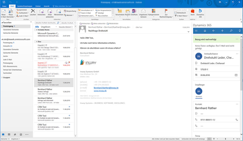 Microsoft Dynamics 4 Sales selbst implementieren CRM im Outlook