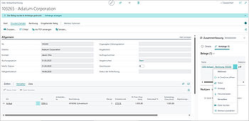 PDF direkt im Webclient von Business Central