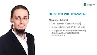 Online-Webinar: So funktioniert der Dynamics 365 / AX-Connector for ELO I INWAY SYSTEMS