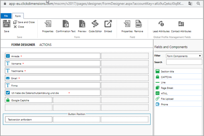 Marketing Automation mit ClickDimensions in Dynamics 365/CRM