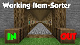 How to build an ITEM SORTER! [Minecraft]