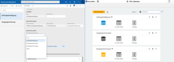 Linking a document to a FileCabinet