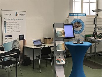 Veranstaltung BTU Senftenberg Stand Inway Systems