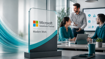 Auszeichnung Microsoft Solution Partner Modern Work