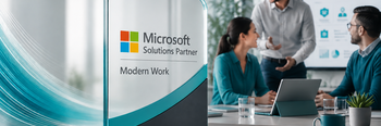 Auszeichnung Microsoft Solution Partner Modern Work