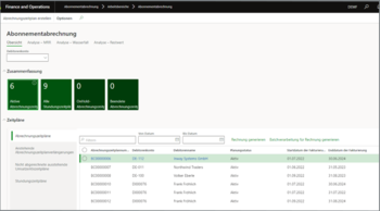 Microsoft Dynamics 365 & Binary Stream | Abonnementabrechnung