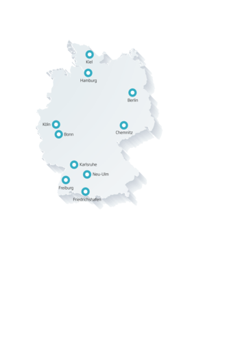 Inway Systems und Objektkultur Standorte