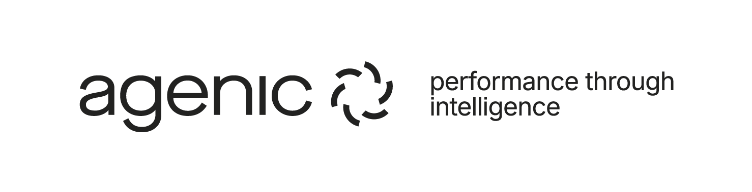Agenic Logo - Performance through Intelligence